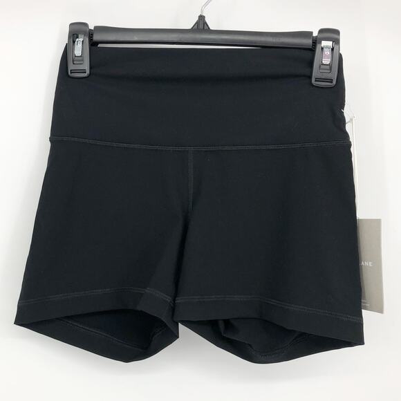 EVERLANE Women's The Perform Short Shorts Small Black Athletic Booty NWT - Picture 6 of 12
